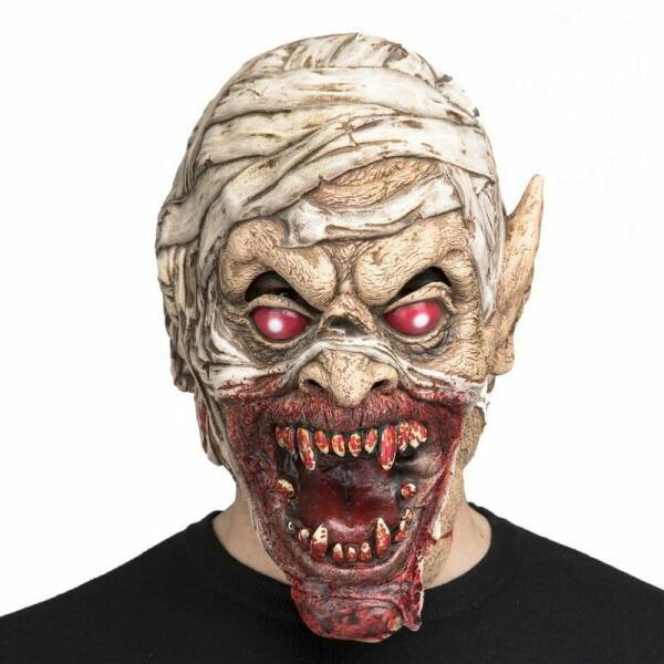Mummy Full Latex Mask - Adult One Size