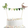 Happy Dinosaur Cake Bunting Topper - 1pk