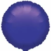 Metallic Purple Round Foil Balloon 18"