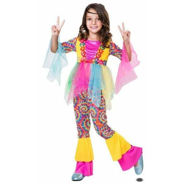 Funky Hippie Girl - Age Size 5 to 6 Years