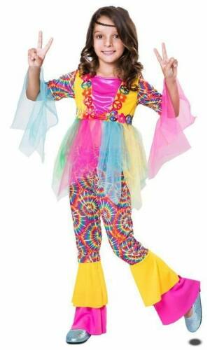 Funky Hippie Girl - Age Size 7 to 9 Years