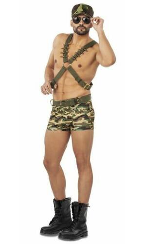 Sexy Male Soldier - Adult Size XL