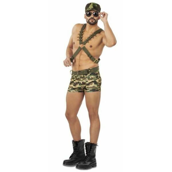 Sexy Male Soldier - Adult Size XL