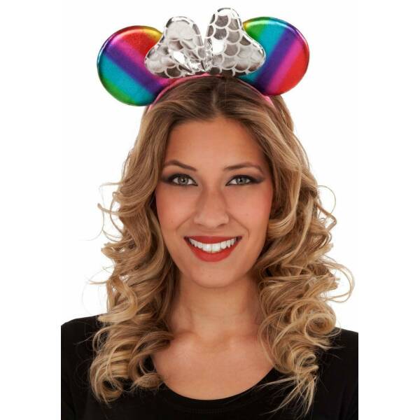 Rainbow Mouse Headband - Adult One Size