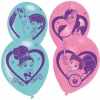 Nella The Princess Knight Sided Print Latex Balloons -  6pk