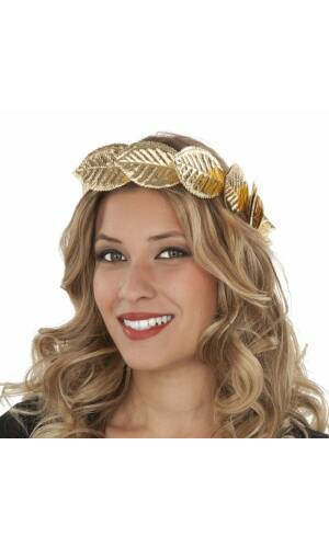 Gold Laurel Crown - Adult One Size