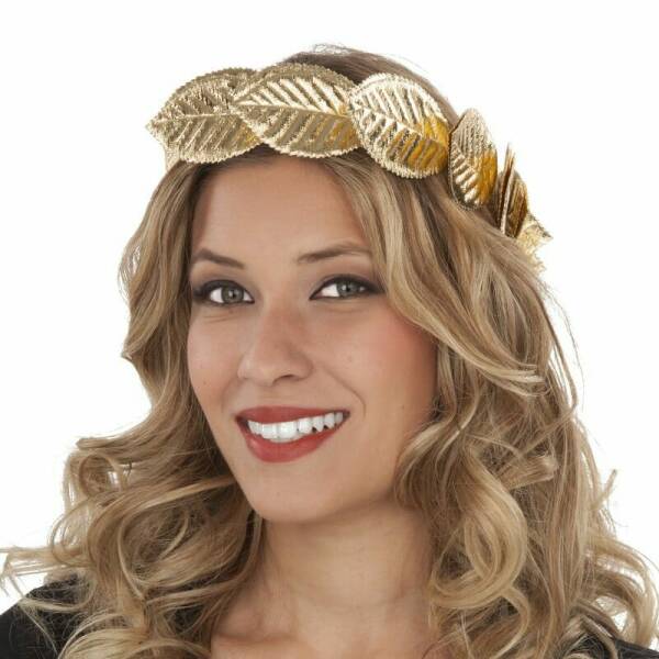 Gold Laurel Crown - Adult One Size