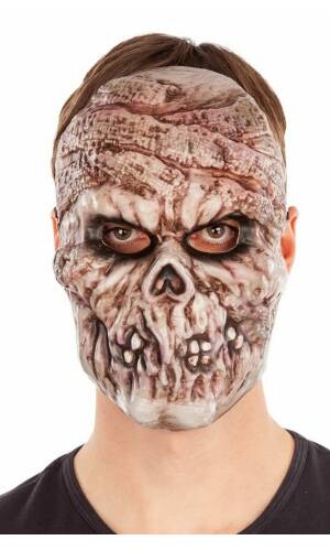 Hunted Mummy PVC Mask (Assorted Design) - Adult One Size