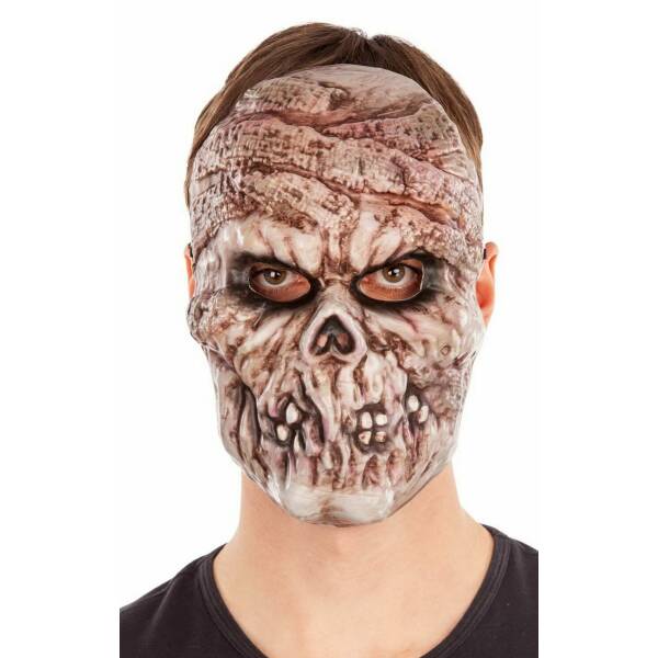 Hunted Mummy PVC Mask (Assorted Design) - Adult One Size