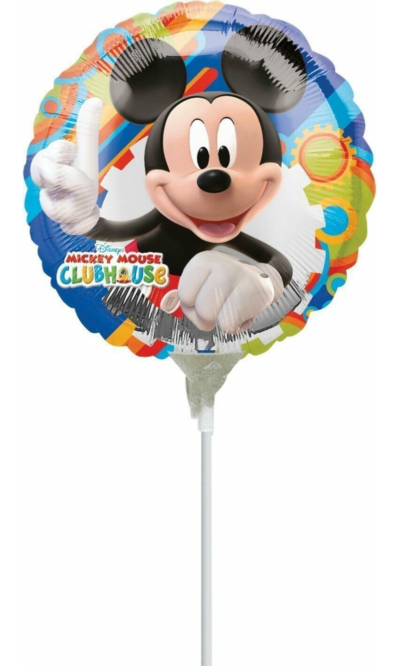 Mickey Mouse Mini Round Foil Balloon 9"