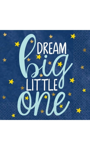 Twinkle Little Star Napkins 25 x 25 cm - 16pk