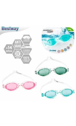 Bestway Hydro-Swim Goggles (Assorted Colors) for Age 14+ Years (Online Only)