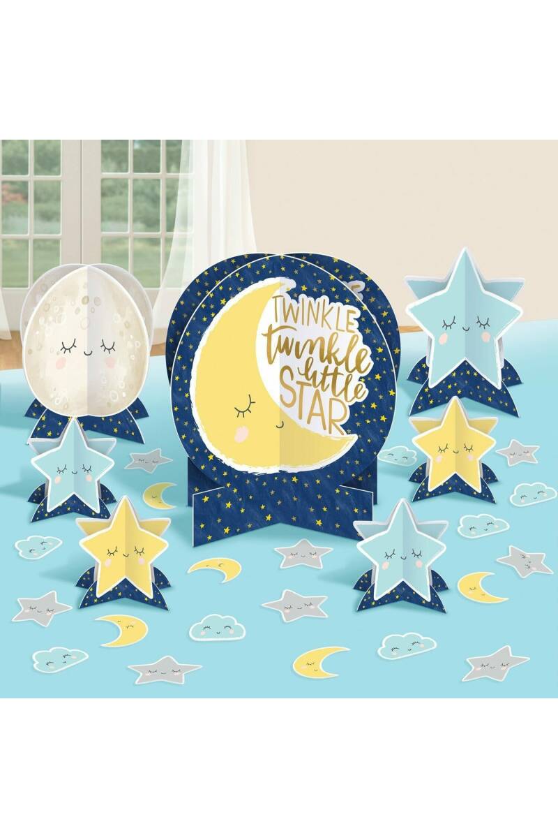 Twinkle Little Star Table Decorating Kit - 7pk