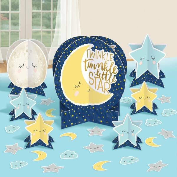 Twinkle Little Star Table Decorating Kit - 7pk