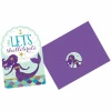 Mermaid Wishes Invitations & Envelopes & Stickers 10.7cm x 15.8cm - 8pk