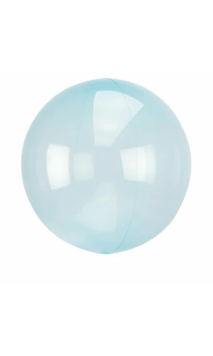 Clearz Crystal Blue Balloon - 18"