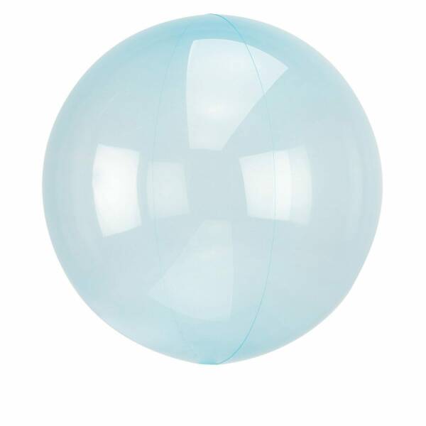 Clearz Crystal Blue Balloon - 18"
