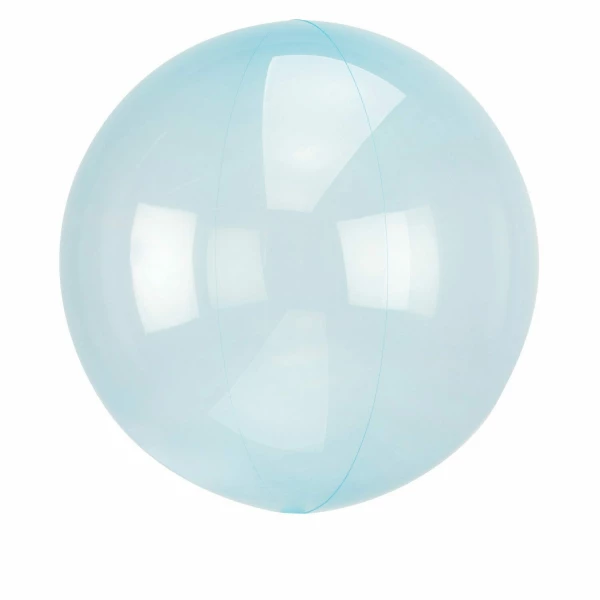 Clearz Crystal Blue Balloon - 18"