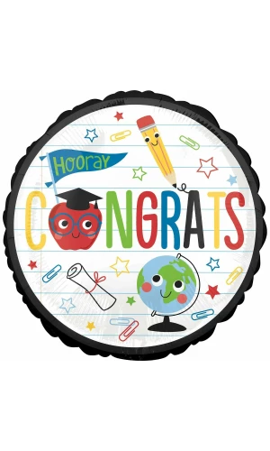 Graduation Congrats Future Dreams 17" -  Foil Balloon