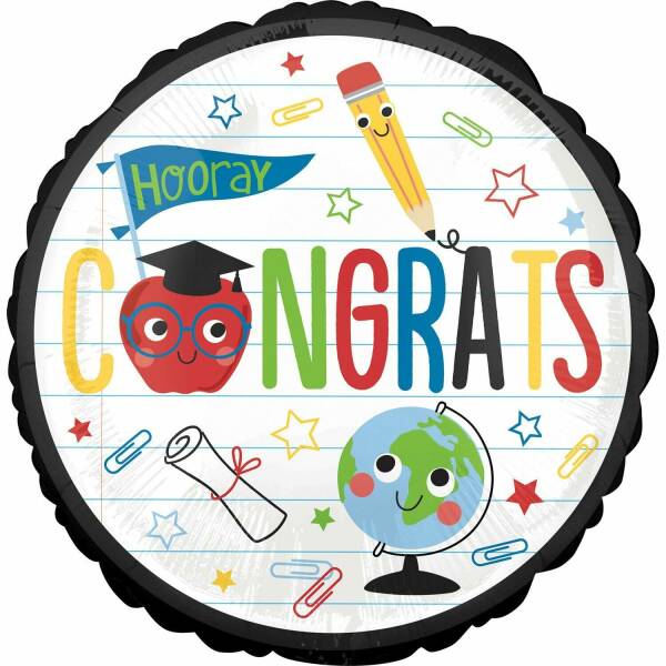 Graduation Congrats Future Dreams 17" -  Foil Balloon