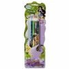 Tinkerbell & Fairies Pencils with Erasers- 4pk