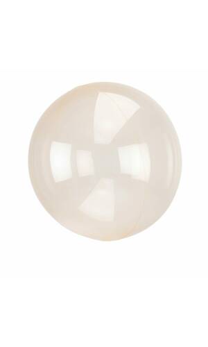Clearz Crystal Orange Balloon - 18"