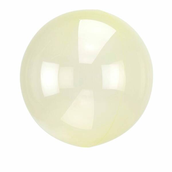 Clearz Crystal Yellow Balloon - 18"