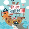 Ahoy Birthday Paper Napkins 33cm - 16pk