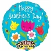 Happy Mother's Day Singing Balloon 28'' (71cm)