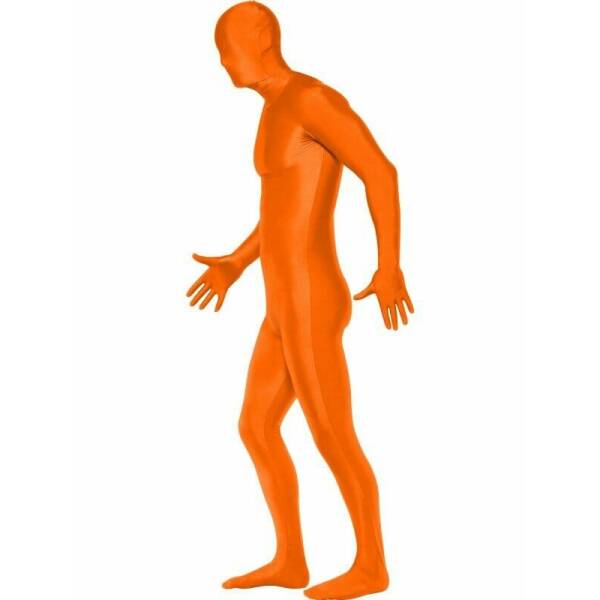 Second Skin Suit Orange - Adult Size Large