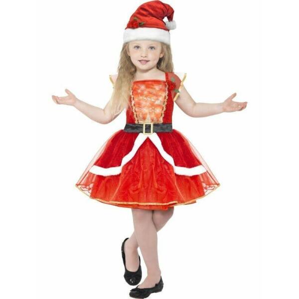 Miss Santa (Light Up Dress) - Age 7 to 9 Years