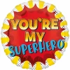 Father's Day You're My Superhero - 17" Foil Balloon