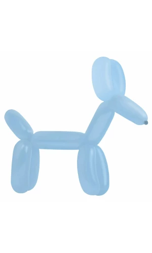 Everts Balloon Modelling Pastel Blue Standard E260 - 100pk