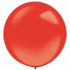 Everts Latex Balloon Apple Red Crystal - (24"/60cm)