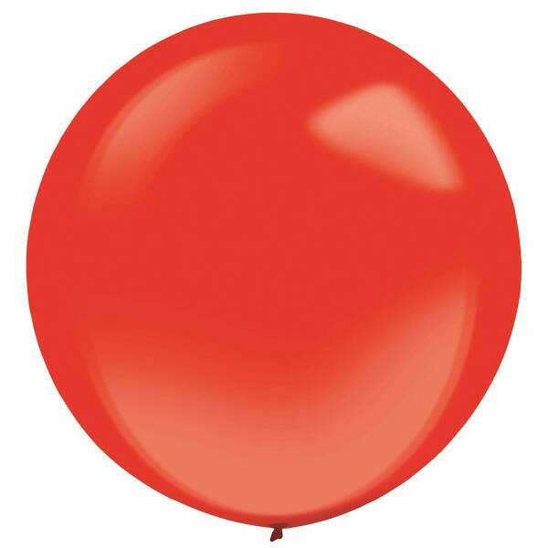 Everts Latex Balloon Apple Red Crystal - (24"/60cm)