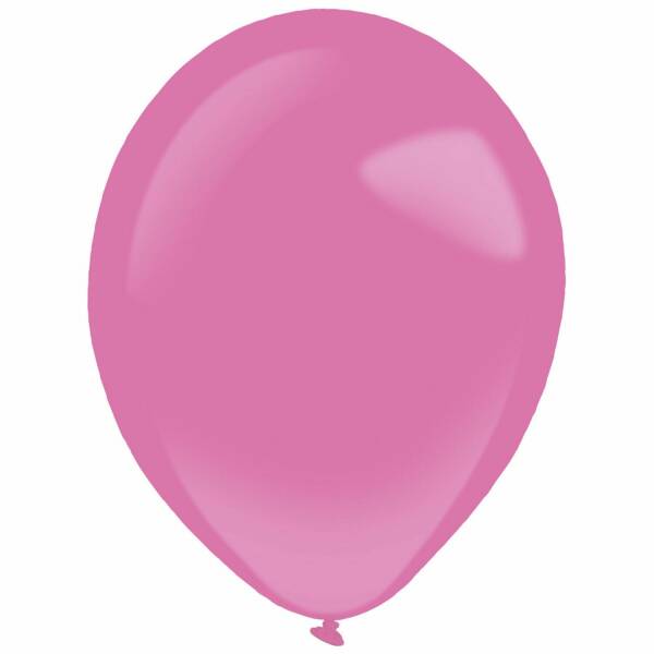 Everts Latex Balloon Hot Pink Fashion - (11"/28cm)