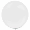 Everts Latex Balloon Frosty White Standard - (24"/60cm)