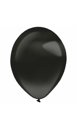 Latex Balloon Decorator Jet Black Pearl 13 cm / 5 Inches