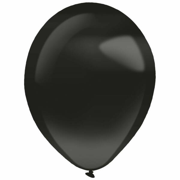 Latex Balloon Decorator Jet Black Pearl 13 cm / 5 Inches