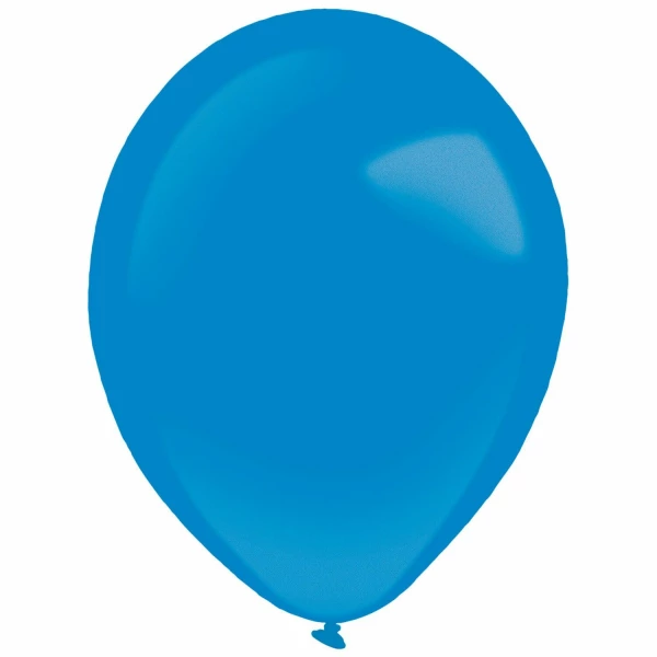 Latex Balloon Decorator Bright Royal Blue Metallic 13 cm / 5 Inches