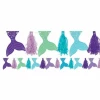 Mermaid Wishes Glitter Tassel Garland - 304cm