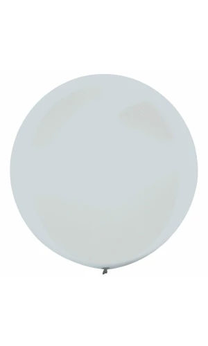 Everts Latex Balloon Silver Metallic - (24"/60cm)