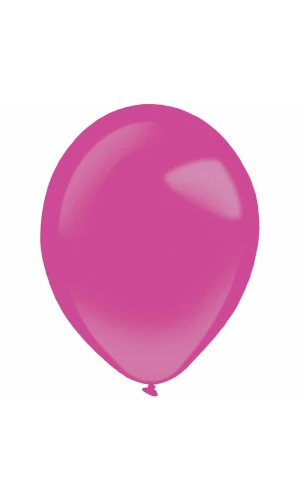 Everts Latex Balloon Hot Pink Metallic - (11"/28cm)