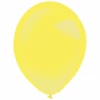 Everts Latex Balloon Yellow Sunshine Metallic - (11"/28cm)