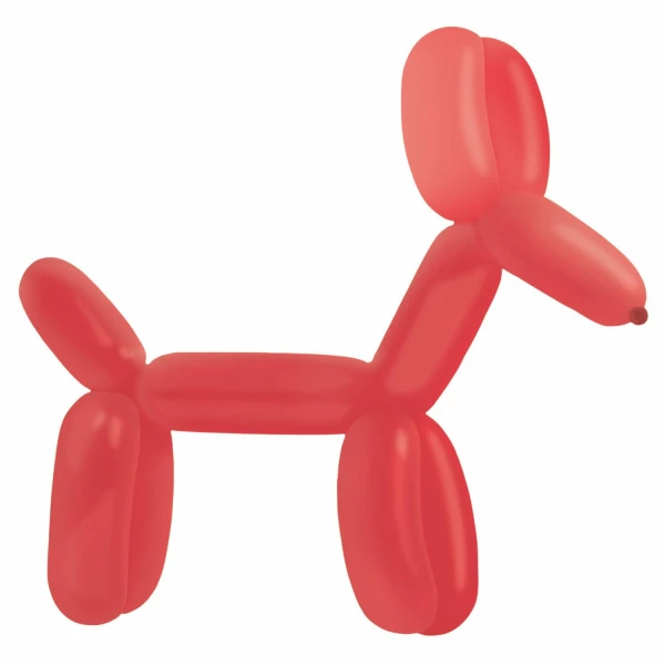 Everts Balloon Modelling Apple Red Standard E260 - 100pk