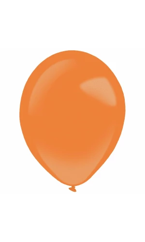 Everts Latex Balloon Tangerine Metallic - (11"/28cm)