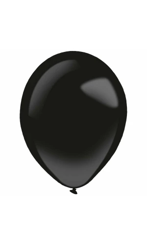Latex Balloon Decorator Jet Black Fashion 13 cm / 5 Inches