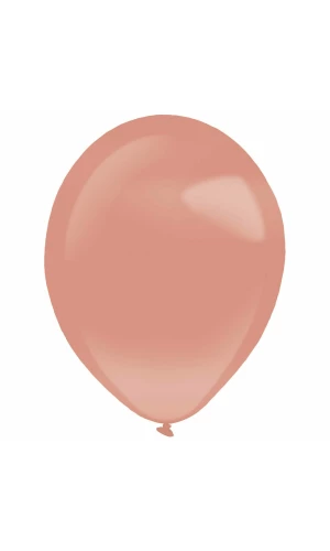 Everts Latex Balloon Rose Gold Pearl - (11"/28cm)