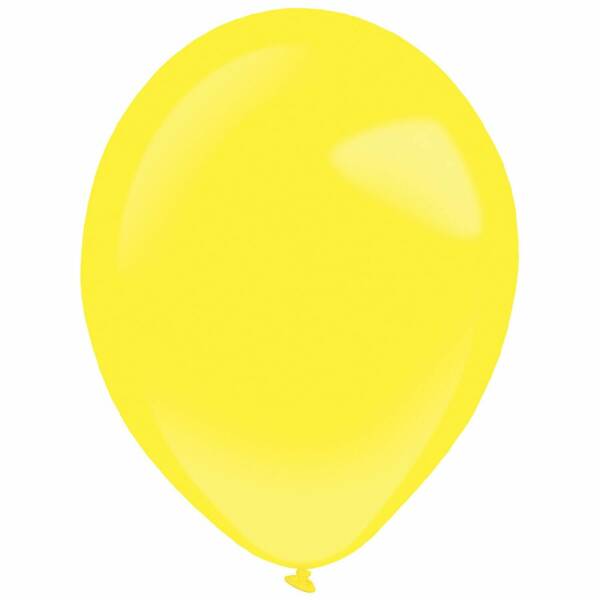 Latex Balloon Decorator Yellow Sunshine Standard 13 cm / 5 Inches