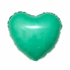 Mint Green Heart Foil Balloon 18''